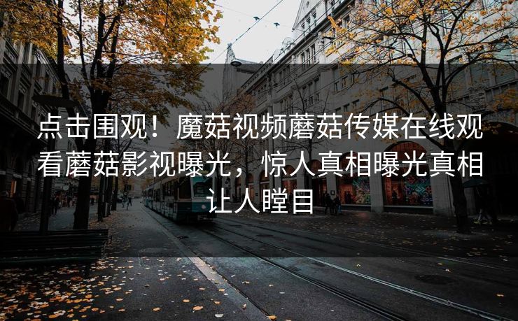 点击围观！魔菇视频蘑菇传媒在线观看蘑菇影视曝光，惊人真相曝光真相让人瞠目